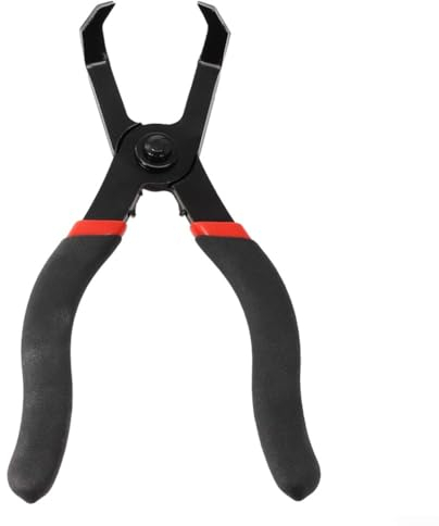 für Pinnzange, 170 mm, 30 Grad Pinnnadel-Entferner, Werkzeugzange, Kunststoff-Poly-Niete mit Mittelstift, Clip-Verschluss, Auto-Reparaturwerkzeug, Stahlmaterial