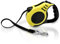 Ghazpmuk Rollleine, Hundeleine Mittelgroße Hunde, Leine Hund 5m, Ausziehleine Hund, Flexleine Verstellbar, Automatische Ausziehbare Leine Ziehen, Dog Leash Retractable für Hunde Bis 15 Kg Neongelb