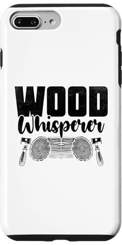 Coque pour iPhone 7 Plus/8 Plus Tour à bois Whisperer Tourneur à bois