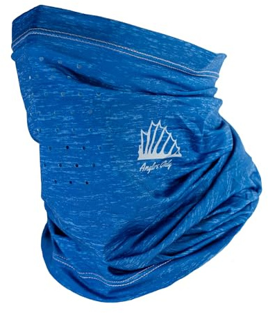 Anglers Only Fin Up UPF50+ Cooling Neck Gaiter - Multifunctional Bandana Scarf with Sun Protection for Fishing