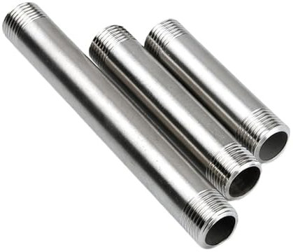Runde Verbindungsmuttern, 304 Edelstahl Verlängern Lange Verlängern Runde Kupplungsmutter Verbinder Gelenkhülse Rohrmutter 2/10 Stück M3 M4 M5 M6 M8 M10(5pcs M8x12x15mm)