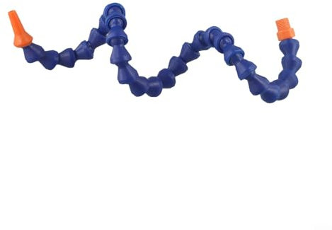 Tube pneumatique compatible avec BPS 30/40/50/60 cm pour tours et fraiseuses (interrupteur (buse ronde))