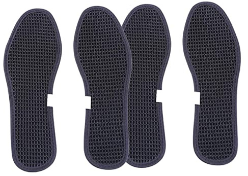 SAFIGLE 2paare Einlegesohlen Aus Bambuskohle Für Schuhe Fußpflege-einlegesohlen Schuhpolster Schuhzubehör Schweißabsorbierend