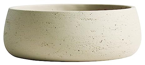 Olly & Rose Barcelona White Ceramic Plant Bowl