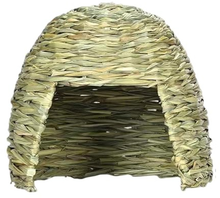Cavia Procellus Rifugio Casa Per Conigli Piccoli Animali Nascondi Erba Grotta Intrecciata A Mano Paglia Casa Per Ricci Piccolo Pet Supply Erba
