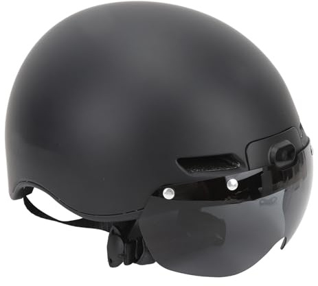 SUNGOOYUE Casque de Vélo Bluetooth Intelligent avec Caméra de Sport 1080P, Lunettes Magnétiques, Feu Arrière, Casque de Cyclisme pour Hommes et Femmes, avec Carte Mémoire de 32 Go
