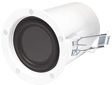 Cambridge Audio Minx C46 - Kompakter Deckeneinbaulautsprecher mit BMR-Lautsprechertechnologie - passend für Standard-Spotlight-Montage - mit lackierbarer Blende