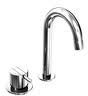 Vola 590B Zweiloch Armatur mit Eingriffmischer, Chrom - 590B-16