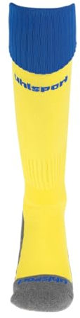uhlsport Club STUTZENSTRUMPF, Größe:45-47, Farbe:limonengelb/azurblau