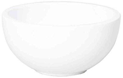 INNA-Glas Vaso da Fiori Ceramica, Bianco, 8,5cm, Ø18cm - vasi per Piante/Scodella Ceramica