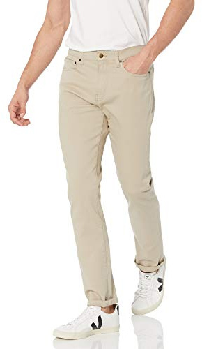 Amazon Essentials Hombre Vaqueros Ajustados - Colores interrumpidos