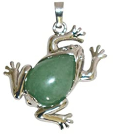 Tre ögon kristaller lapis lazuli sten kristall groda hänge halsband handgjort födelsedagspresent naturlig kristall hänge halsband för kvinnor djur hänge halsband kristall ädelsten medaljong, Small,