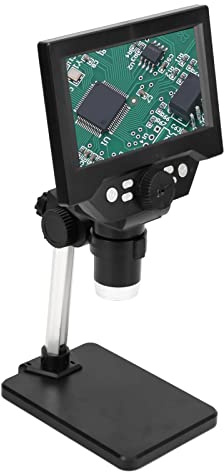 5 LCD Digital Mikroskop 1000X, 10MP LCD Digital USB Mikroskop 1080P with LED Light for Windows for OS X, Tragbares Mikroskop für Erwachsene und Kid