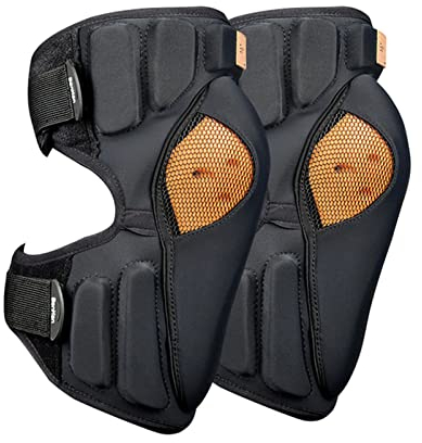 DUnLap Knieschoner 1 Doppelschutz Knieunterlagen Skating Skateboard Roller Skating Extreme Sports rutschfeste Anti-Collision-Knieschützer Volleyball knieschoner(Size:S)