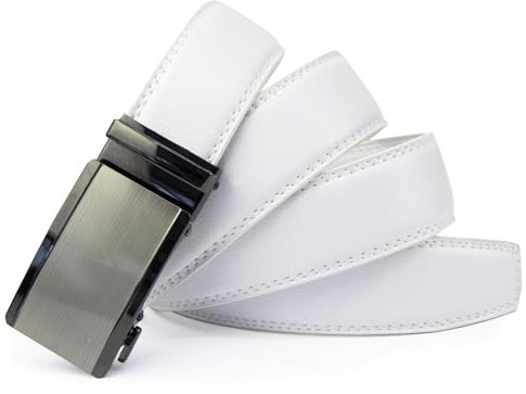 Glamexx24 Gürtel Herren Automatikschließe Ledergürtel: Breit 35mm, Länge 115cm-150cm Business Gürtel für Männer mit Ratsche, Gürtel Ohne Löcher Größe Einstellbar