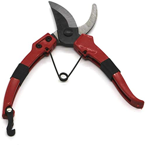 DDNGEJ Astschneider, Heckenschere, Cutter, Beschneiden, Handschere, Pflanzenschneider, 18,5 cm, Gartenobstbäume, Pflanzenschere, Cutter, Bonsai-Schere, Pfropfen von Pruni