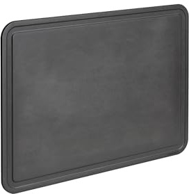 Marcato Clever Board XL, planche à découper noire, matériau résistant, 50 x 35 x 1,5 cm, facile à nettoyer, design élégant