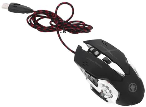 OSALADI 2pcs Mouse LED Backlit Laptop Desktop Computer Mouse Ergonomic Gaming for Home Office Dorm Rgb Light