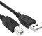 Printer Cable, 2M USB B MIDI Cable USB 2.0 A to B Lead Cord Compatible with Printers Scanners Digital Piano Midi Controller Keyboard Audio Interface Recording USB Microphone DSi/DSi XL/3DS/3DS