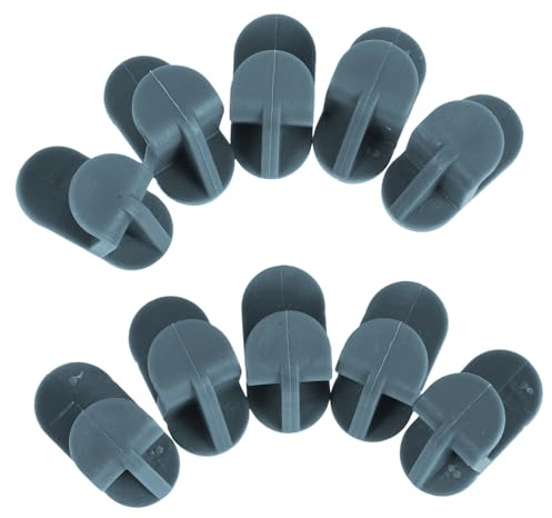 PRETYZOOM 10pcs Freezer Shelf Clips Fridge Shelf Supports Plastic Clips for Refrigerator