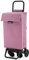 GARMOL Carro de la Compra Plegable 48 Litros | Carro de la Compra 4 Ruedas Gran Capacidad | Carrito Compra Plegable Color Fucsia