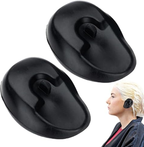 Silicone Ear Covers for Hair Styling | Heat Protection Ear Protective Cover | Waterproof Hair Perm Shield, Hair Dye Earmuffs, Ear Protectors Silicone, Reusable Hair Styling Tools