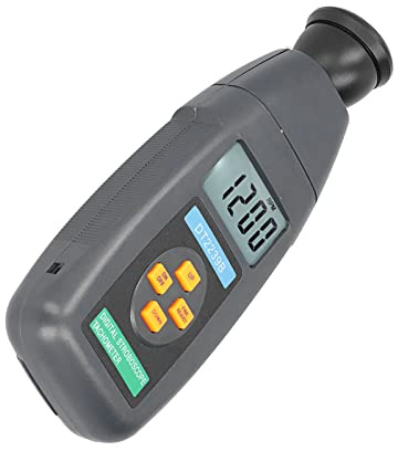 Estroboscopio Digital, Estroboscopio Digital DT2239B 60-19999 Rpm Material ABS con Velocidad Ajustable y Alta Resolución, Tacómetros