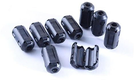 Gadpiparty 20stücke Pack Ferritringe Als Rauschfilter Für Usb Telefon Netz Und Koaxialkabel Aufsteckbare Anti-störungs-ringe Für Audio Und Video-verbindungskabel