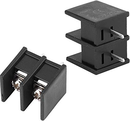Bloques de bornes para barreras de circuito, conector Pitch 7,62 mm, 50 unidades, con aprobación UL IEC, para cableado PCB