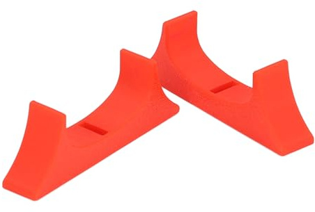 Dpofirs Support de Support de Console, l'ajustement Empêche Le Slip 3D imprimé Stand Horizontalement Léger Durable pour U -Console (Rouge)