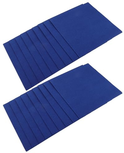 Homoyoyo Einweg Gästetücher Dunkelblau 25 Stück 20x20cm Leinenoptik Papierservietten Saugfähig für Hochzeiten Küche und Bad