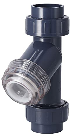 Lmrysalque filtre d'irrigation goutte à goutte PVC régulation tuyau d'eau Y filtres pour jardin serre agricole