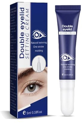Eyelid Lifting Cream, omedelbar ögonlyft för huva och hängande ögon, långvarig dubbelsidig formande kräm, vattentät osynlig formel, 5 ml/0,18 oz (1)