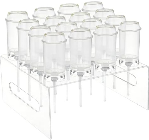 Contenedores Para Empujar Pasteles, Limpieza Sin Esfuerzo, 1 Juego, Disparador De Pastele Transparente Reutilizable De Alimenticio, Empujadores Para Pasteles, Incluye Soporte Y Tapa, Para Reuni