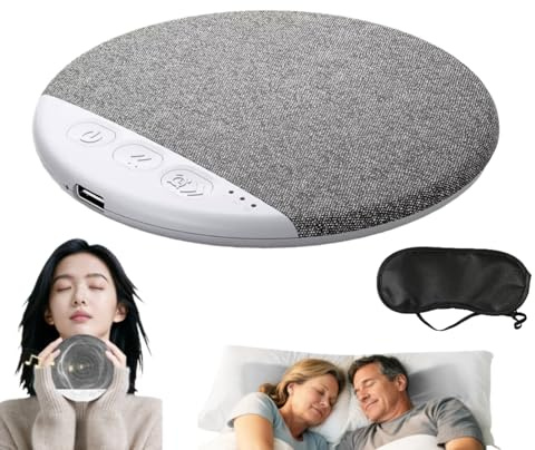 Mini Altoparlante Bluetooth A Conduzione Ossea, Altoparlante Da Cuscino A Conduzione Ossea, Altoparlanti Da Cuscino, Mini Portatile, Bluetooth, Timer E Rumore Bianco, Basso Stereo Per Sonno Privato
