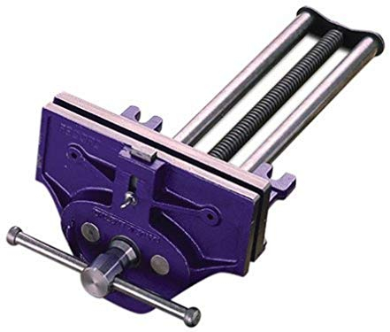 Irwin Record 52.1/2ed Schraubstock mit Schnellspanner und Auflagebock, 9 Zoll (228 mm)