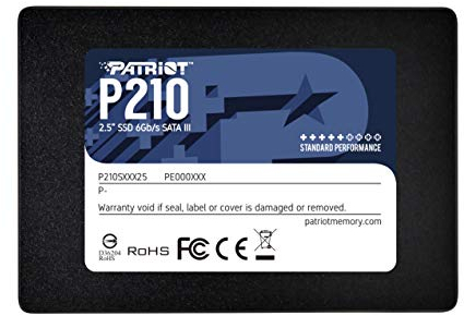 Patriot P210 SSD 256GB SATA III Disco Sólido Interno 2.5 - P210S256G25