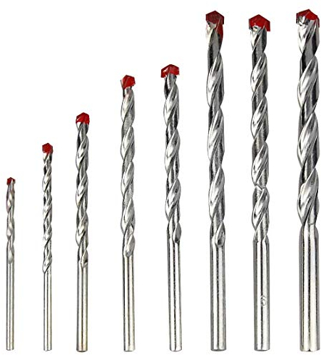 Tifler Steinbohrer Set, 8-Teiliger Satz, 3-10 mm Bohrer
