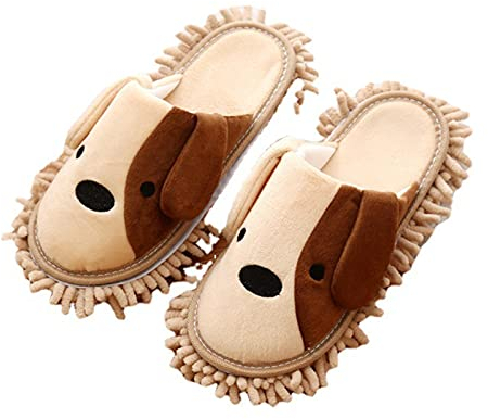 Pantofole Riutilizzabili MicrofibraPantofole Pavimento Polvere Sporco Strumento Per La Pulizia Dei Capelli