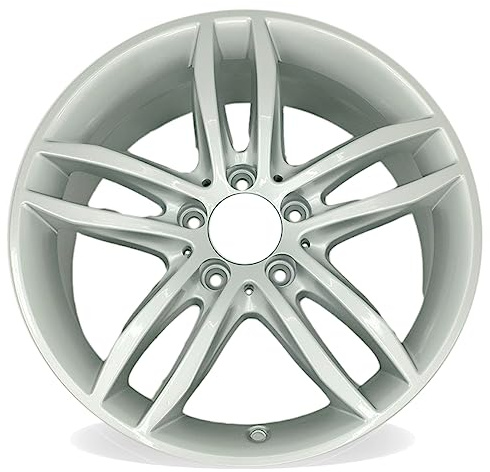 New 17x7.5 Inch 17 Wheel for 2012–2014 Mercedes-Benz C-Class C250 C300 C350 | OEM Design Alloy Rim | Silver | Front Single Replacement Car Rim | Direct Fit - OE Stock Specs | 85227