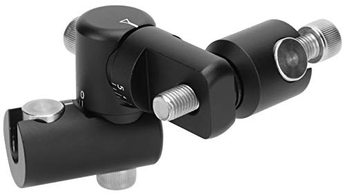 RiToEasysports Arc à Poulies Réglable, Stabilisateur Tir à l'arc V‑Bar à Dégagement Rapide Arc à Poulies Noir