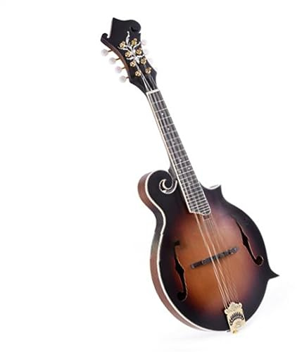 Matte Finish Solid Spruce Top F-Style 8 strings Mandolin with case Mandolin Set for Beginner