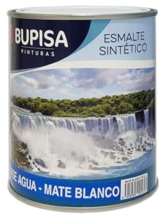 Bupisa Esmalte Al Agua Mate Blanco 750 Ml