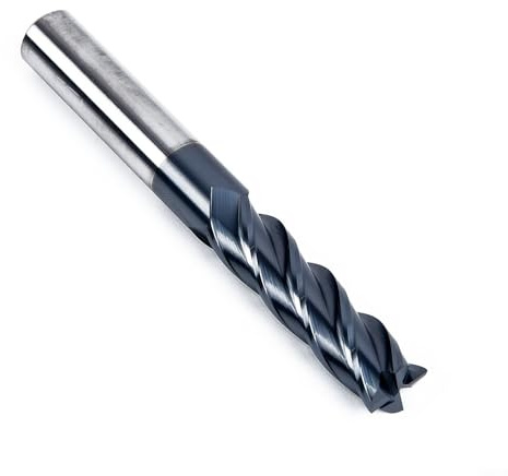 12 mm CNC-Fräser, extra langer Schaft, Wolframkarbid-Schaftfräser mit Nuten, 100 mm langes Werkzeug