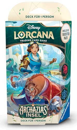 Ravensburger Disney Lorcana Trading Card Game: Archazias Isla - Starter Deck B (Español)