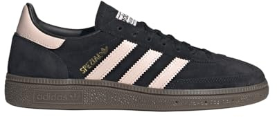 adidas Womens Handball Spezial Lace Up Sneakers Shoes Casual - Black - Size 7 M