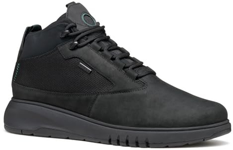 Geox Men's U Aerantis 4x4 B AbxAnkle Boot, black, 10 UK