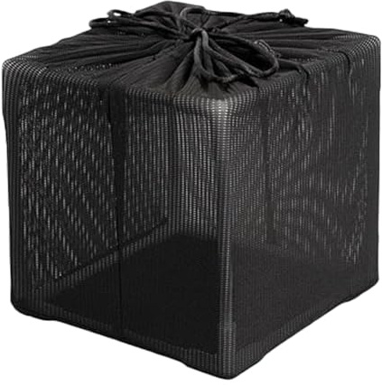 Generisch Teichpumpe Filtersack - Teichfilter Abdeckhauben Mit Feinmaschigem Netz - Verstopfungssicheres Feinmaschiges Netz mit Zugschnur für Gartenteich, Aquarium & Außenbereich