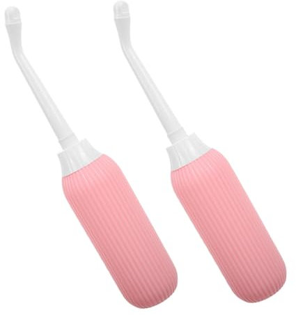 TOYANDONA 2 Pièces Bidet Portable Femme Douchette à Main pour Hygiène Intime Pratique pour Voyage et Soins Bouteille Réutilisable pour Nettoyage Périnéal