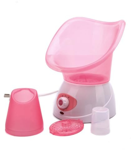 A50 Facial Steamer 50ml Pp Pink Skin Sauna for Spa Use | 2 Steaming Levels, Mist Sprayer Design, for Normal and Combination Skin